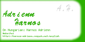 adrienn harnos business card